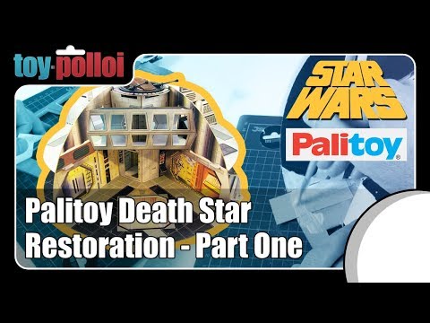 Vintage Star Wars Palitoy Death Star restoration - Part One - Toy Polloi