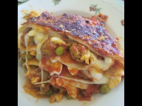 Sagne Chine (Calabrian Lasagne).