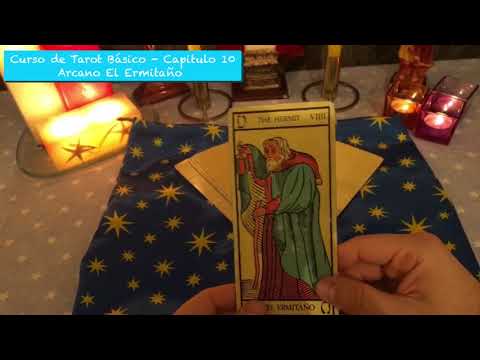 BASIC TAROT COURSE 10 - THE HERMIT ARCANE - Meaning and Complete Analysis
