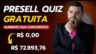 Presell Quiz | Como criar um Quiz de alta conversão (Template GRATUITO)
