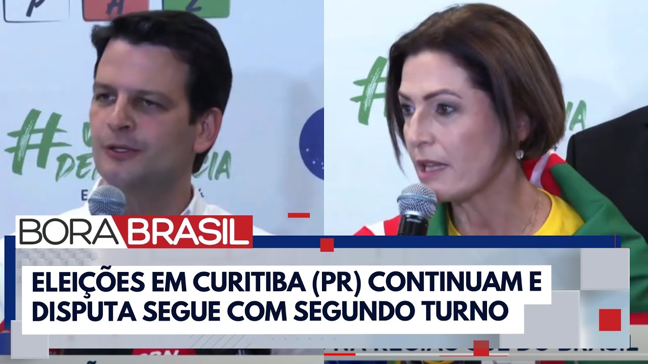 Eduardo Pimentel e Cristina Graeml disputam 2° turno em Curitiba (PR) I Bora Brasil