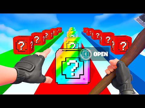 EXTREME Lucky Block Race!