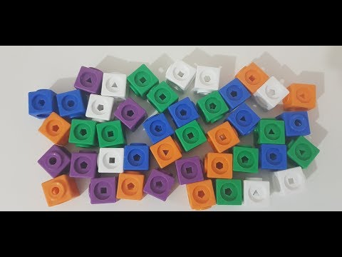 Learn Colours while sorting fun cubes