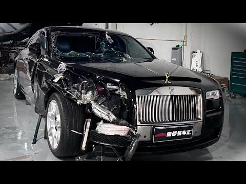 Saving a Totaled $800,000 Rolls Royce Ghost – $200K Smart Restoration Without Replacing Everything