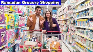 Ramadan Grocery Shopping 2024 l Buhut Zayada Shopping Kar Le l Life With Amna