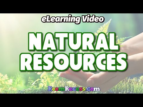 Natural Resources eLearning Video Lesson for Kids