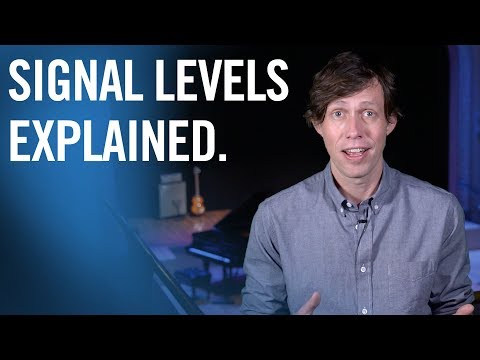 What is Mic vs. Line Level? Signal Levels Explained.