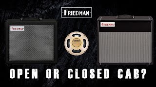 Video thumbnail for Open Or Closed Cab? - With Friedman Amplification by Alberto Barrero
