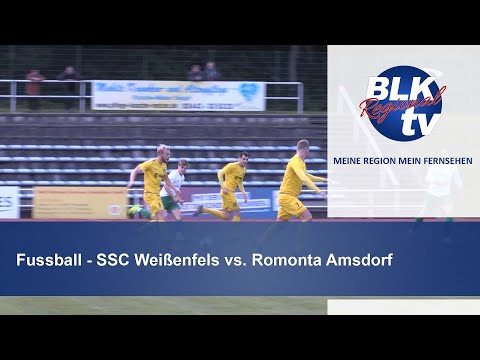 Fussball - SSC Weißenfels vs. Romonta Amsdorf