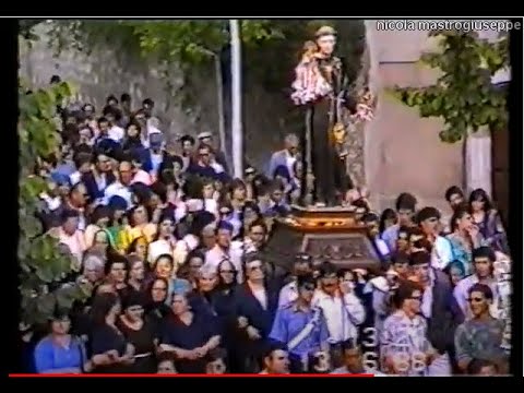 La festa di Sant'Antonio di Padova - 12/13 giugno 1988 Santa Croce di Magliano (CB)