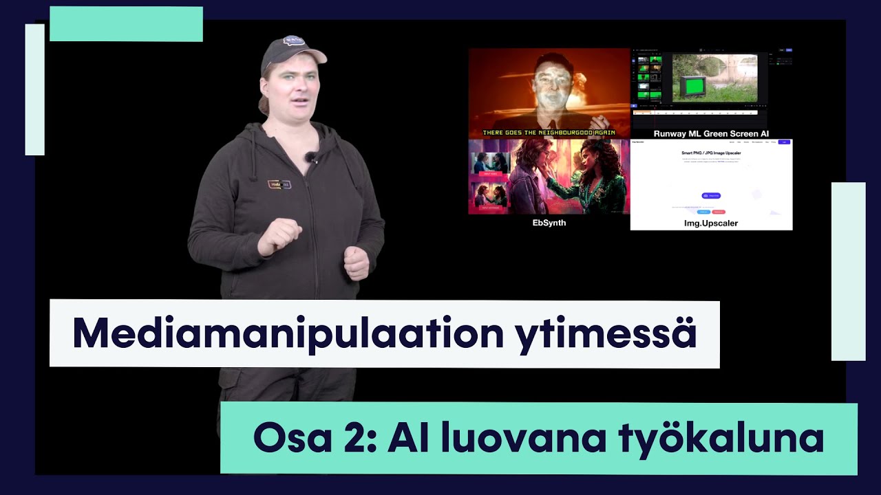 Mediamanipulaation ytimessä #2: Tekoäly luovana työkaluna