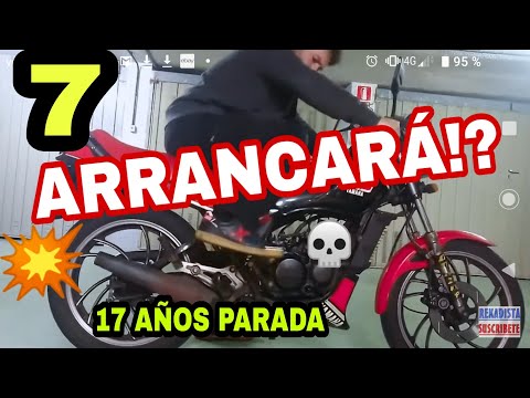 #7 ARRANCARÁ??⚡💪🏼 Rescate Yamaha RD 80 💀 Moto parada 17 años 🚀 Old cold start 💥