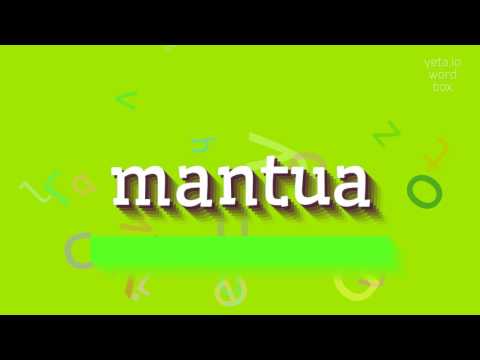 How to say "mantua"! (High Quality Voices)