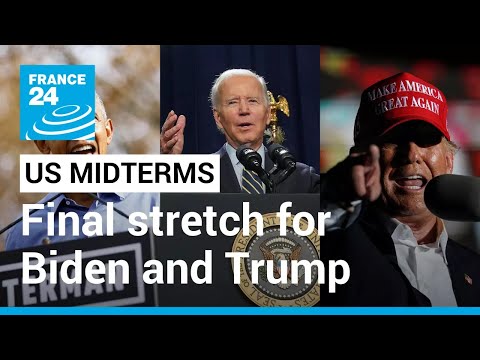 US midterms: Biden slams Republicans while Trump urges voters to oppose Democrats • FRANCE 24