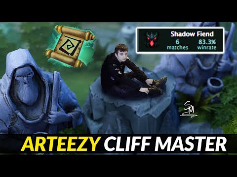 Arteezy Shadow Fiend Cliff Master - His NEW Favorite Hero
