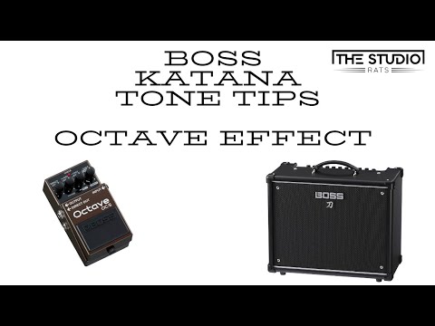 Boss Katana - How To Use The Octave Effect