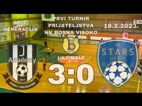 J Academy 3:0 ŠF Stars (1/4 finale) - Prvi turnir prijateljstva Visoko 2023 - generacija 2012