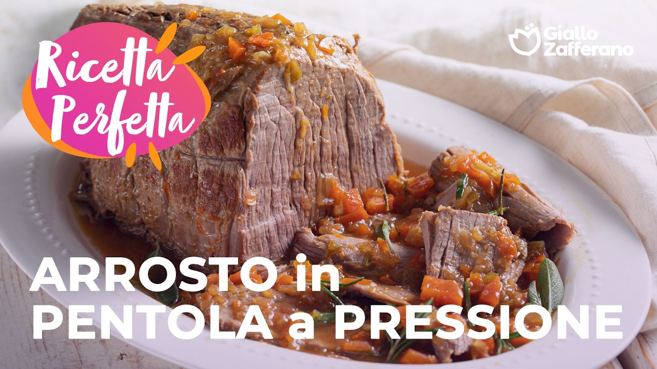 ARROSTO in PENTOLA a PRESSIONE🔥❤️ veloce e risultato super tenero!