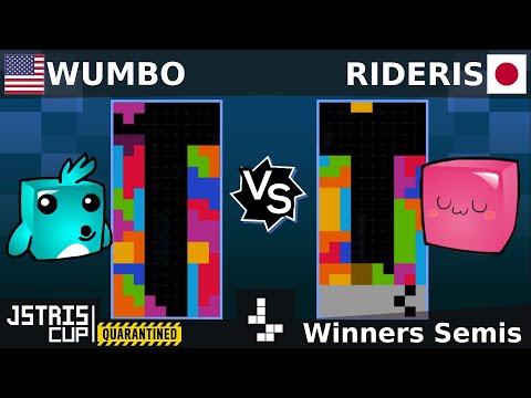 Jstris Cup Quarantined - Rideris Vs. Wumbo - Winners Semis