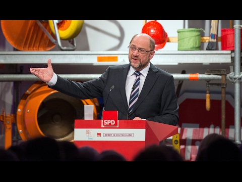 Rede Martin Schulz "Arbeit in Deutschland"