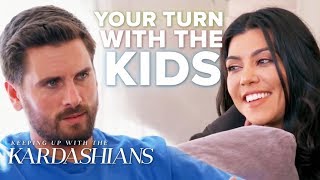 Kourtney Kardashian & Scott Disick's Best Co-Parenting Moments | KUWTK | E!