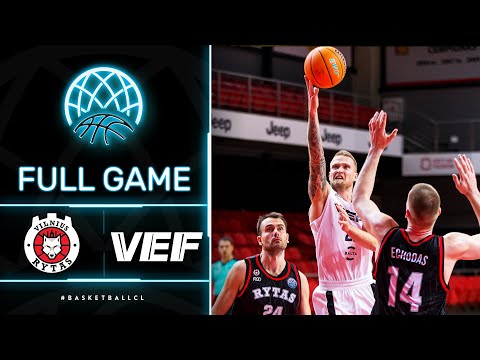 Rytas Vilnius v VEF Riga - Full Game | Basketball Champions League 2020/21