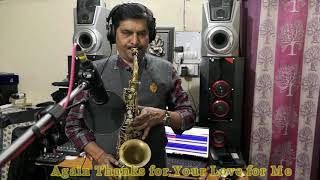Tumhe Apna Banane Ki Kasam Saxophone Cover Dr. C. B. Savita