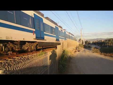 Tren de efe Valparaíso en dirección a Limache (unidad simple) 