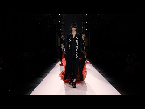 Yohji Yamamoto S/S 2026 — Livestream Version