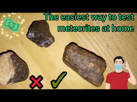 how to ID/identify a meteorite-stone