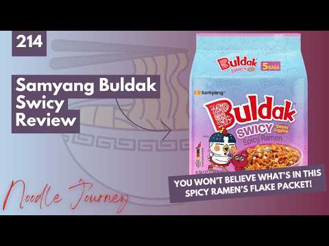 Samyang Buldak Swicy Sweet & Spicy Ramen Review | Noodle Journey Episode 214
