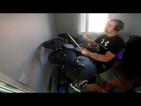 Roland TD-17KVX + Getgooddrums frankenkit (Doublebass mid-tempo practice)