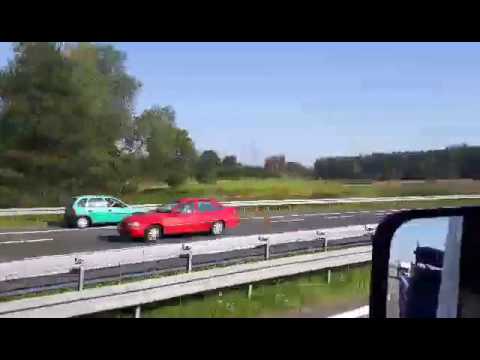 S1 Tychy / Lędziny - jazda pod prąd