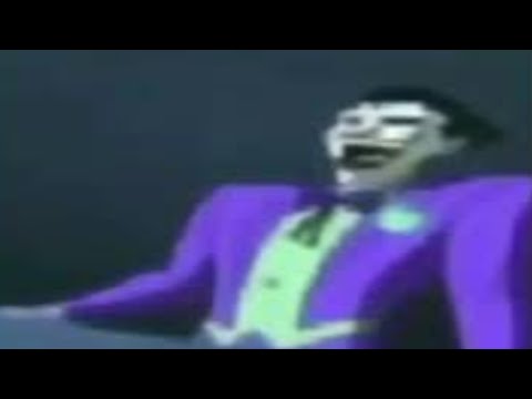 Laggy Joker laugh but it buffers and progressively loses more quality