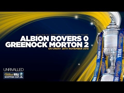 Albion Rovers 0-2 Greenock Morton | William Hill Scottish Cup 2015/16 - Round 3