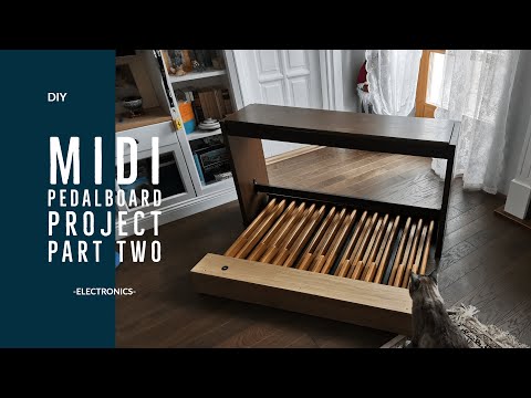 MIDI Pedalboard Project, Part Two - Electronics