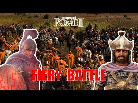 10000 Rome Legion VS 10000 Parthia Legion - Rome 2 Total War Cinematic Battle - 20000 Unit Battle