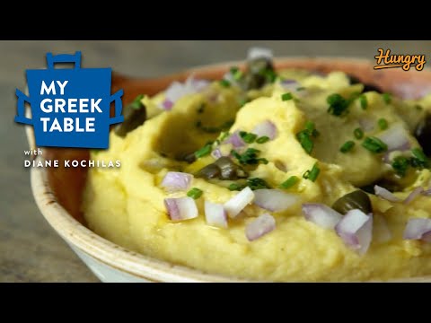 Fava Puree Of Yellow Split Peas | My Greek Table with Diane Kochilas