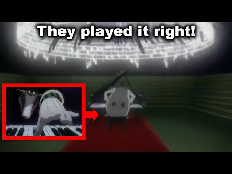 They Animated the Piano Correctly!? (D.Gray-Man)
