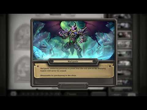 NEW MAL'GANIS WARLOCK SKIN