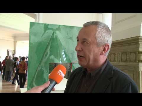 Reportáž z vernisáže výstavy S. GREBENÍČKOVÁ & M. HANDL - SKLO