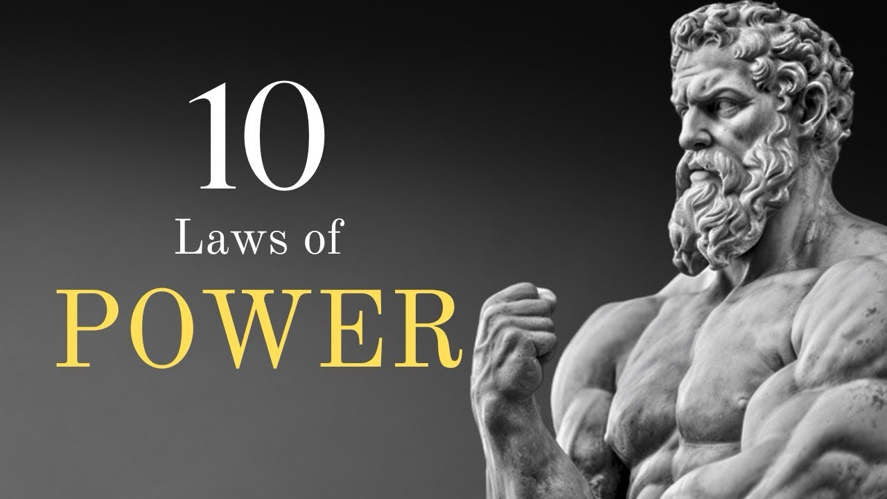 THE 10 STEPS TO GAINING POWER | AS A STOIC