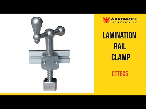 Lamination Rail Clamp 5 Inch