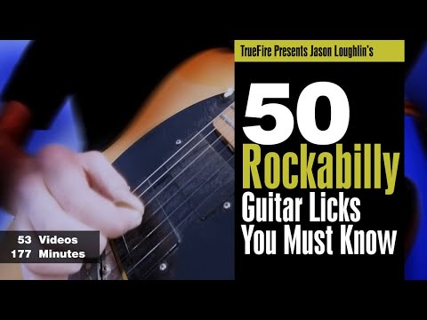 50 Rockabilly Licks You Must Know -  Intro - Guitar Lessons