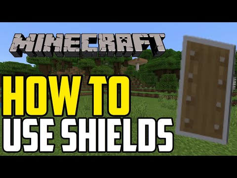 VIPmanYT - How To USE Shields in Minecraft Xbox/PE/PS4/Switch