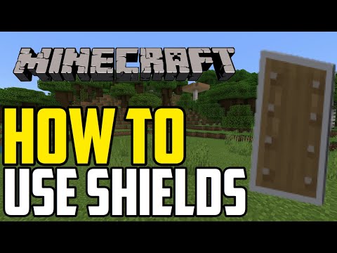 How To USE Shields in Minecraft 1.10 (Xbox/PE/Switch)