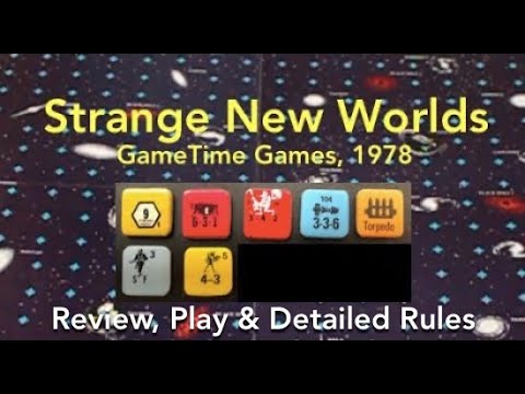 Strange New Worlds (GameTime Games) How to Play & Review