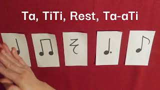 Rhythm Game No.2 -Dotted Quarter note and Eighth note pattern-