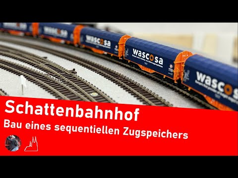 Schattenbahnhof - Bau eines sequentiellen Zugspeichers in H0