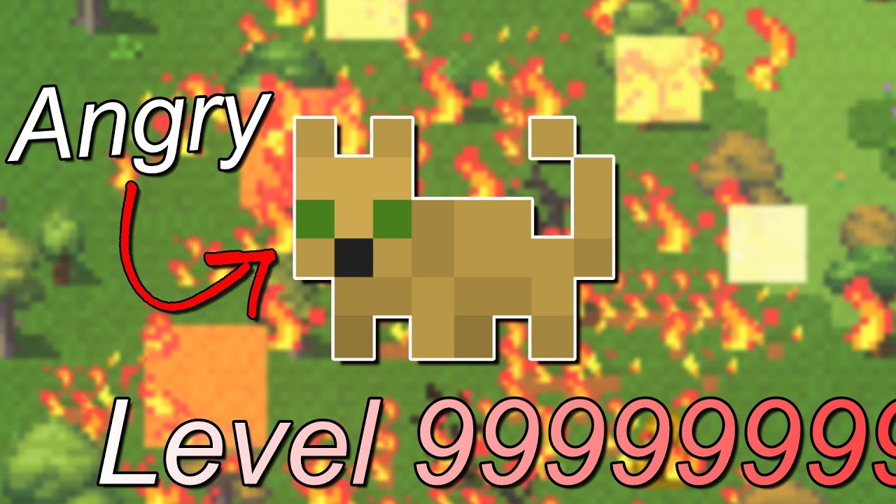 I Leveled This Cat To 999,999 In WorldBox